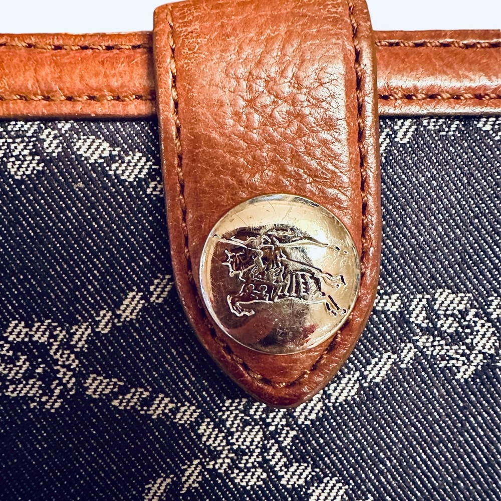 Burberry Denim and Leather Wallet - Picture 12 of 12